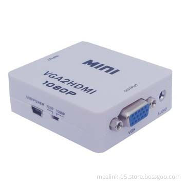 VGA to HDMI Converter-Mini Box